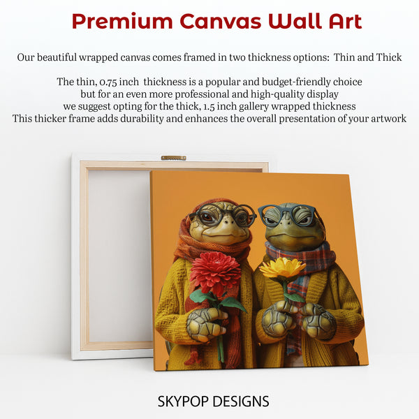 Turtle Couple Art - View 6
