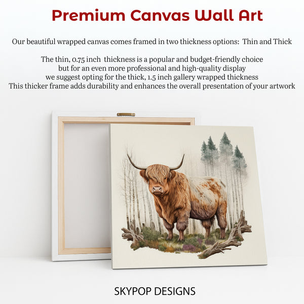 Highland Cow Art - View 6