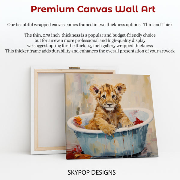 Lion Cub Art - View 6
