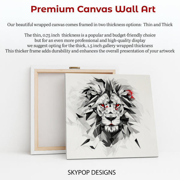 Lion's Gaze Art - View 6
