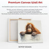 Orangutan Bath Time Art - View 6