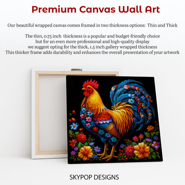 Rooster Art - View 6