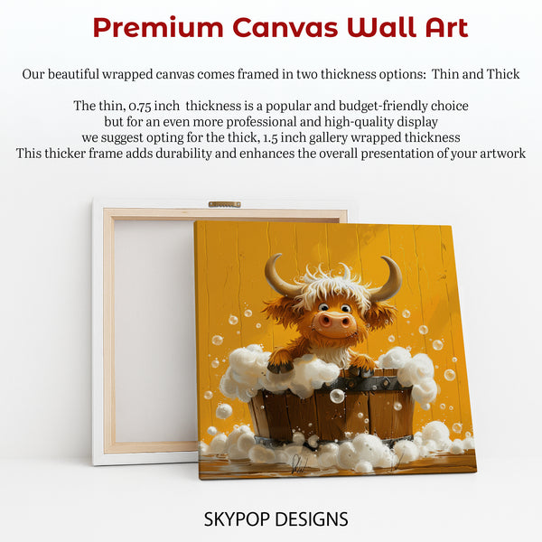 Highland Cow Art - View 6