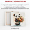 Panda Flower Bouquet Art - View 6
