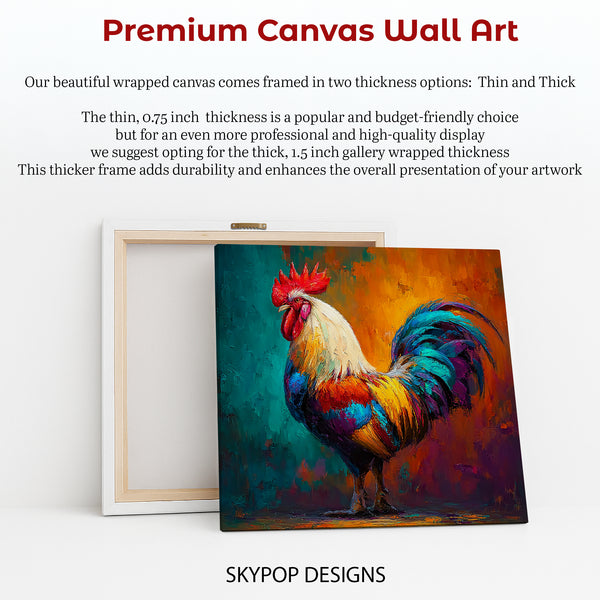 Rooster Art - View 6