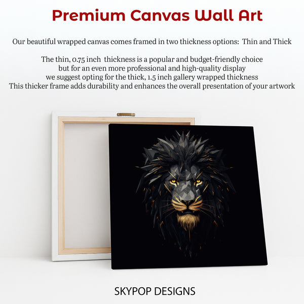 Lion Head Art - View 6