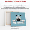 Rhino Bathtime Fun Art - View 6