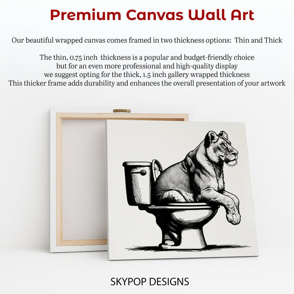 Lioness Throne Art - View 6