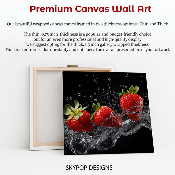 Strawberry Splash Art - View 6