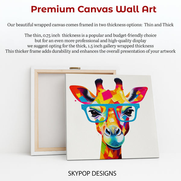 Giraffe Art - View 6