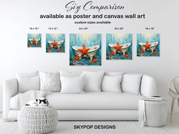 Starfish Art - View 7