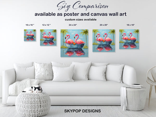 Flamingo Art - View 7