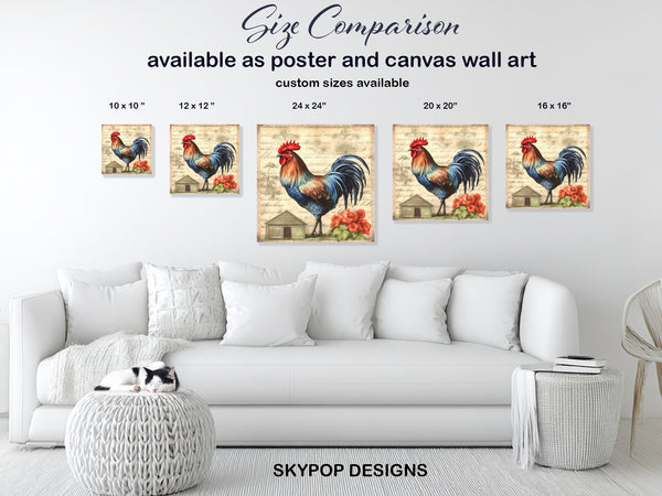 Rooster Art - View 7