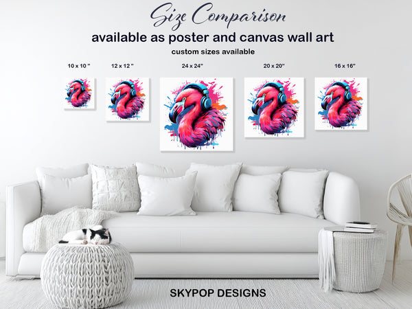Flamingo Art - View 7