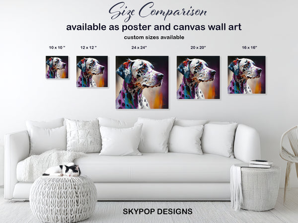 Dalmatian Dog Art - View 7