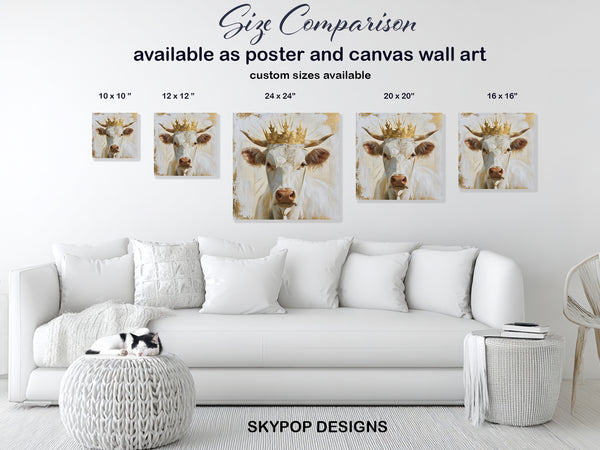 Highland Cow Art - View 7