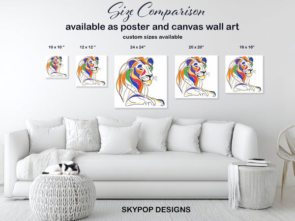 Lion Art - View 7