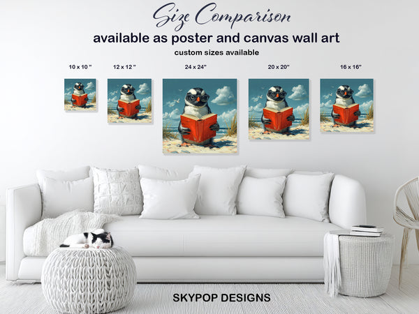 Penguin Beach Read Art - View 7