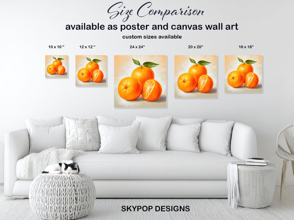 Orange Slice Art - View 7