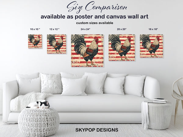 Rooster Art - View 7
