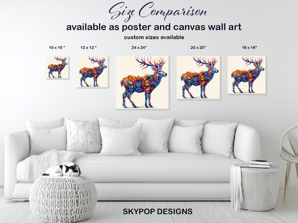 Deer Art - View 7