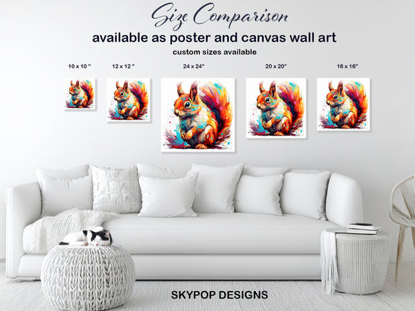 Squirrel Art - View 7