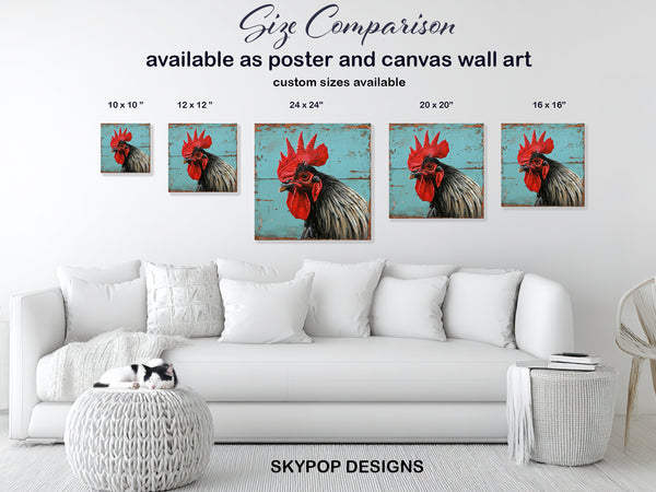 Rooster Art - View 7