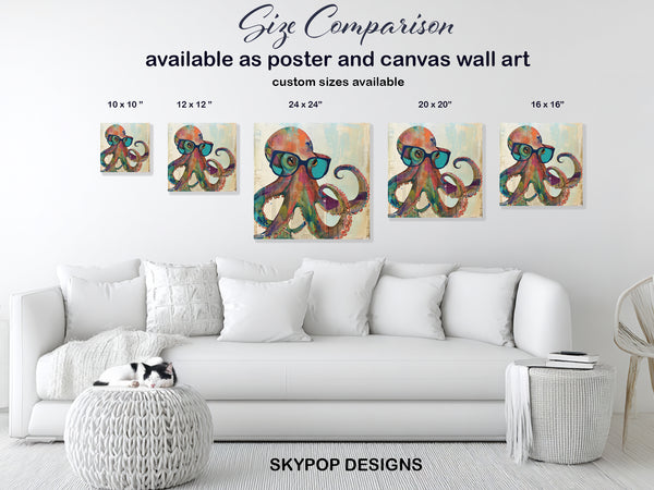 Octopus Art - View 7