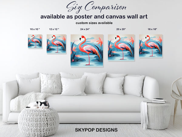 Flamingo Art - View 7