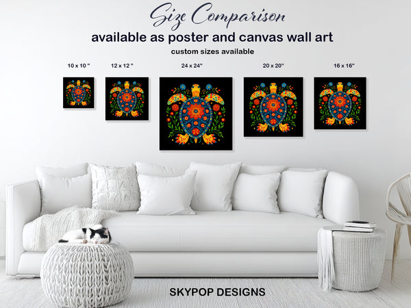 Turtle Hummingbird Art - View 7
