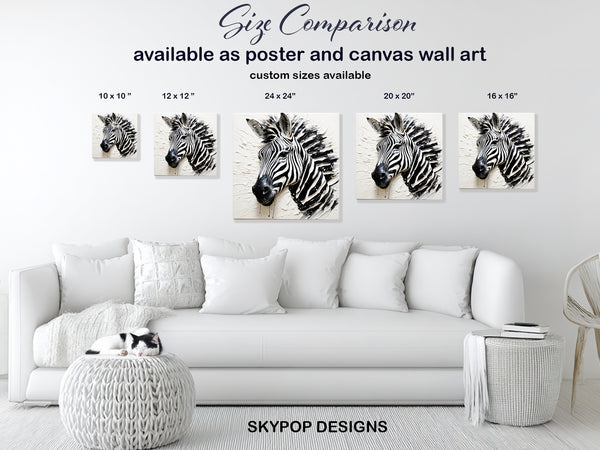 Zebra Art - View 7