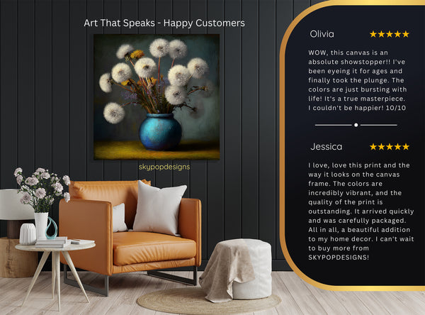 Dandelion Wishes Art - View 8