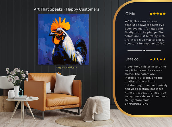 Rooster Art - View 8