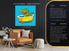 Crocodile Bath Art - View 8