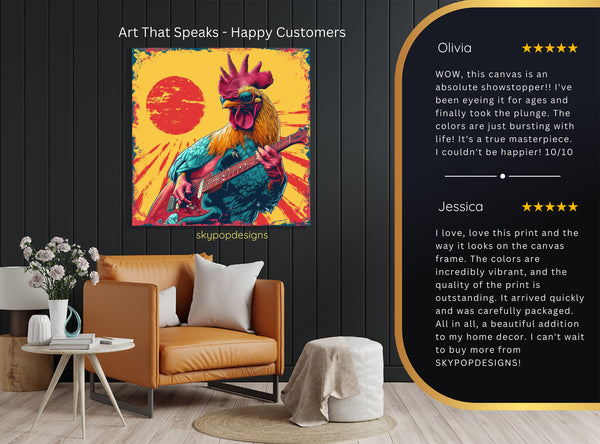 Rooster Art - View 8