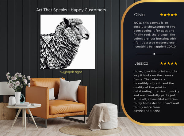Sheep Art - View 8