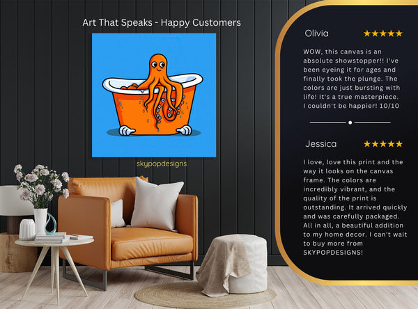 Octopus Art - View 8