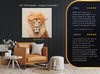 Lion Floral Crown Art - View 8