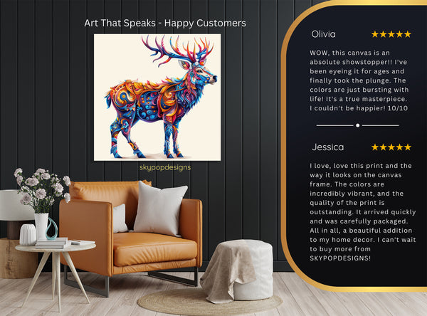 Deer Art - View 8