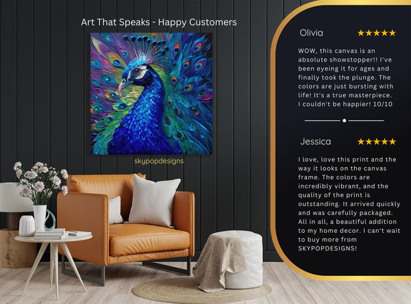 Peacock Art - View 8