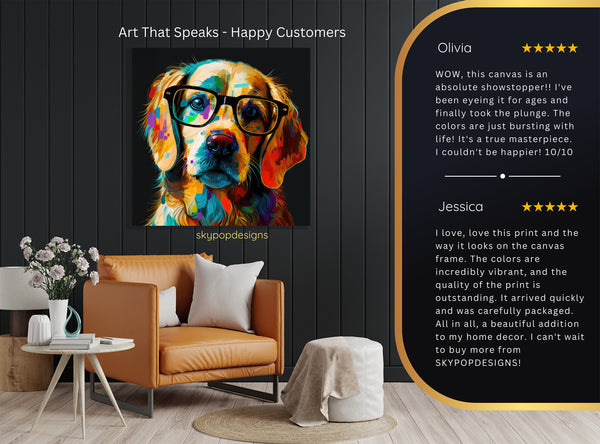 Golden Retriever Art - View 8