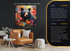 Bear Amongst Flowers Art - View 8