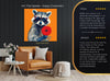 Raccoon Art - View 8