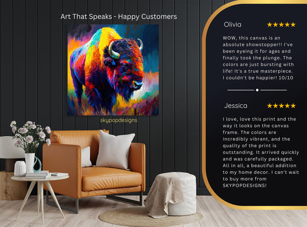 Bison Art - View 8