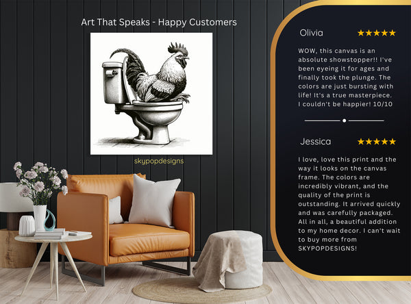 Rooster Art - View 8