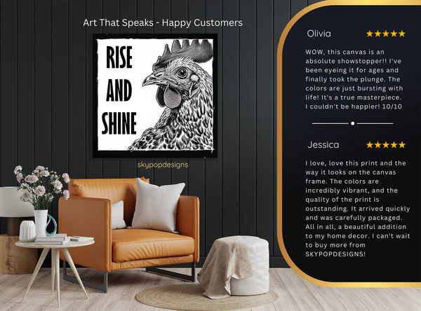 Rooster Art - View 8
