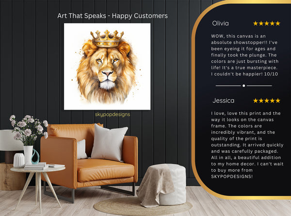 Lion King Crown Art - View 8