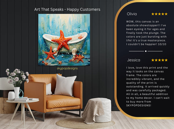 Starfish Art - View 8