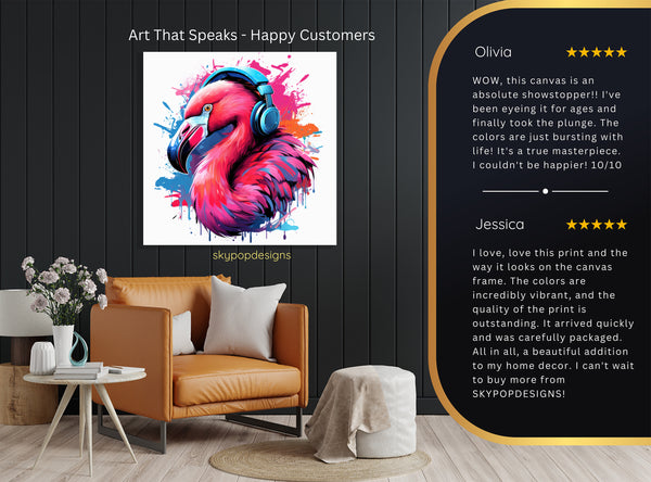 Flamingo Art - View 8