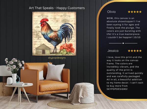 Rooster Art - View 8